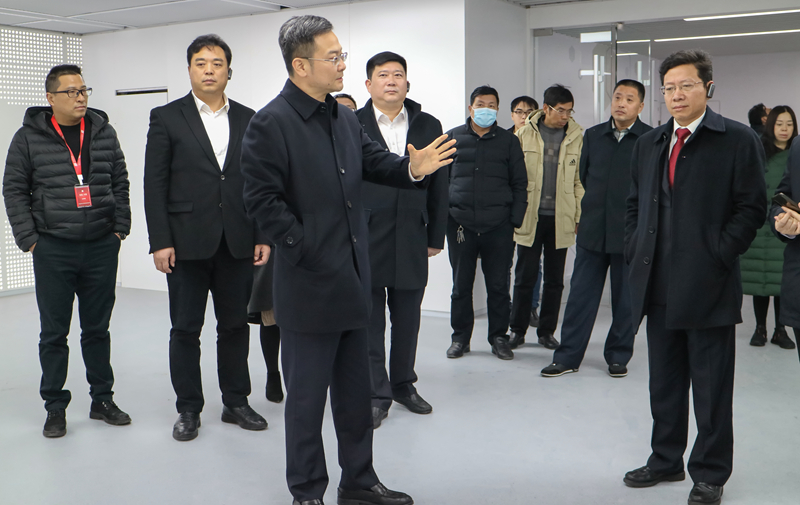 区领导视察验收武进城市展示馆改造项目