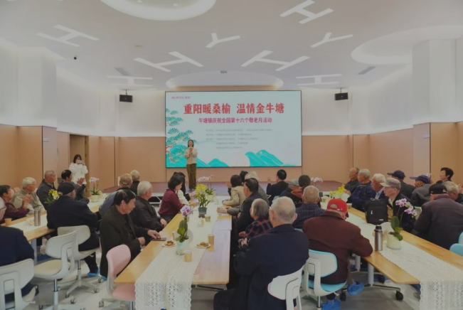 重阳暖桑榆 温情金牛塘：牛塘镇开展庆祝全国第十六个敬老月系列活动