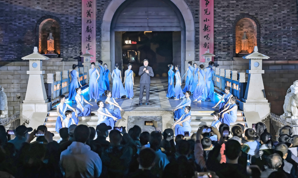 “只此阳湖”沉浸式大戏上演 千年文脉在武进“活化”新生