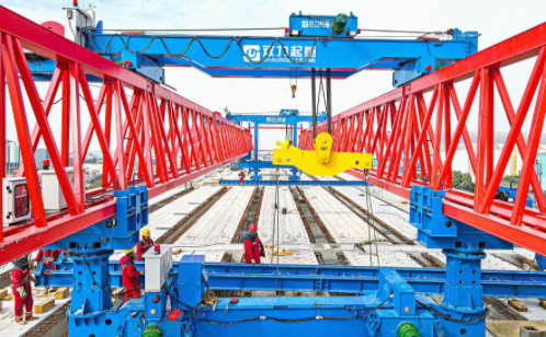 G312快速路最后一片箱梁落位 武进到无锡将仅需30分钟