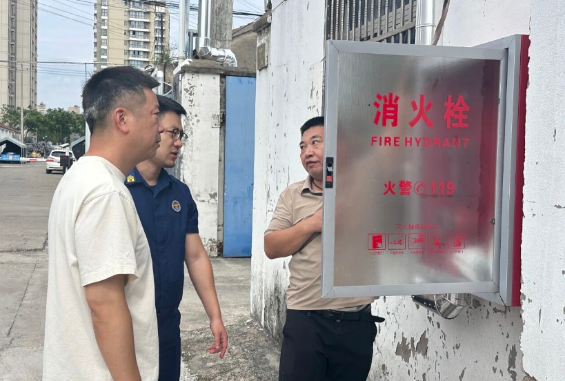 退役不褪色 筑牢园区安全防火墙