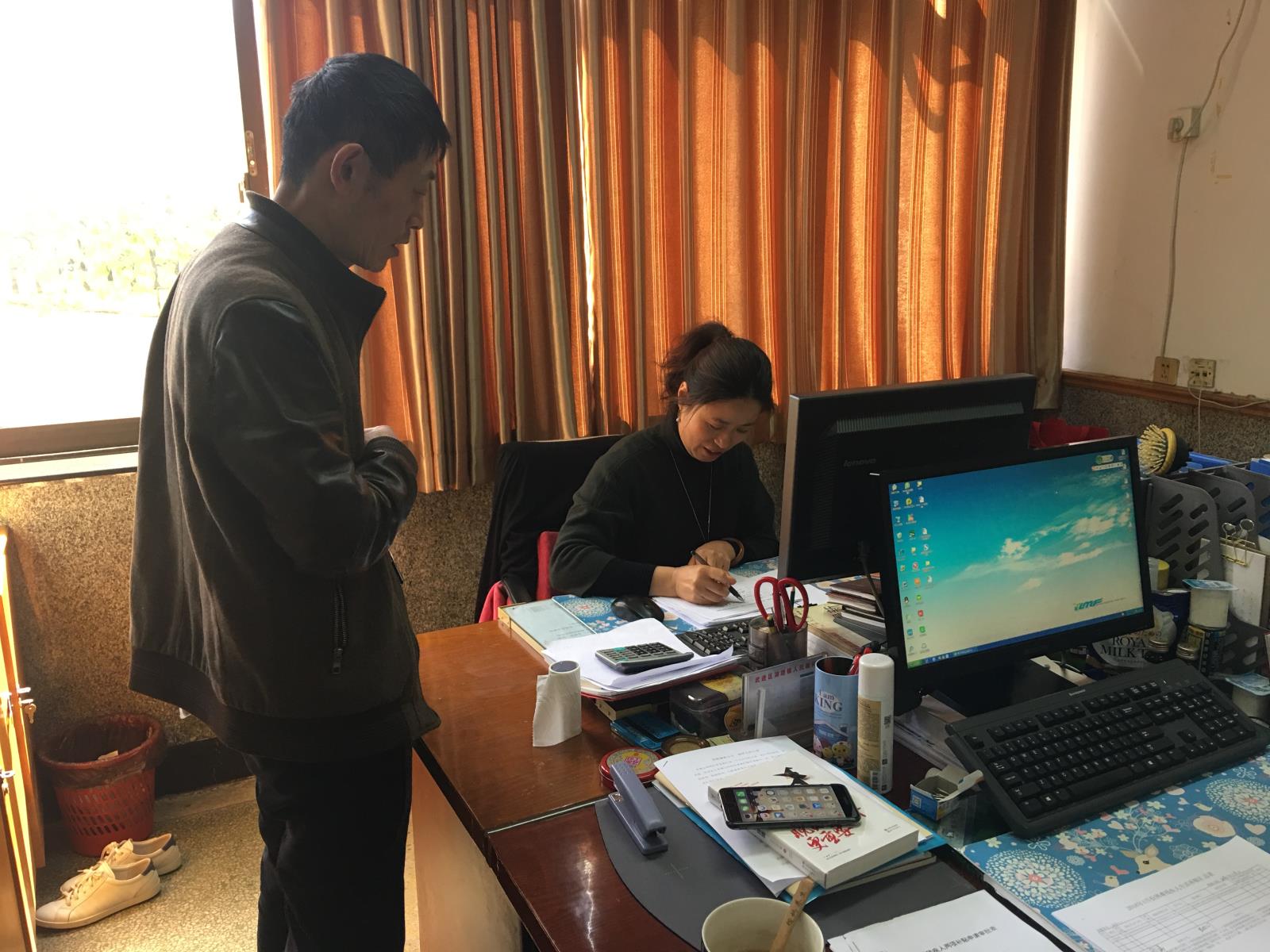 镇民政科认真做好部分转业志愿兵（士官）生活补助申请审核工作.jpg
